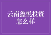 云南鑫悦投资？听起来就像是在说心照不宣的致富秘诀！